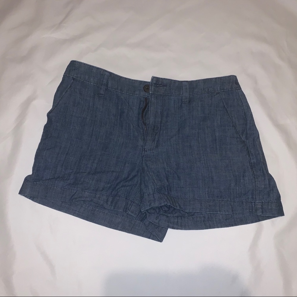 Chambray shorts